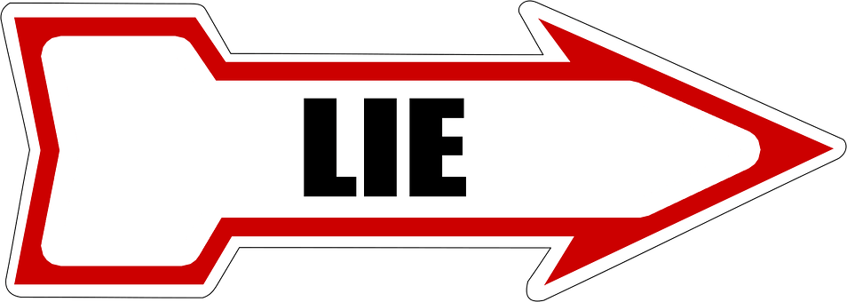 Verbal signs of lying